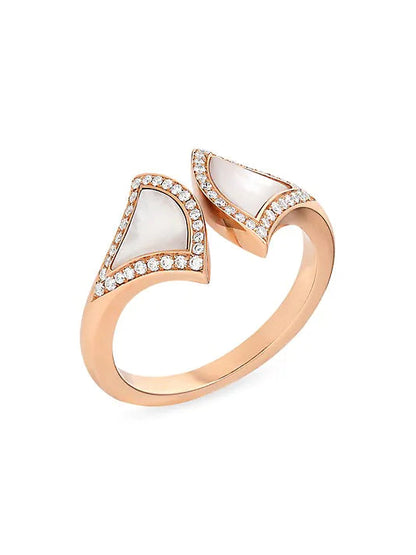 [Eterna Jewels]DREAM MOP DIAMOND OPEN RING
