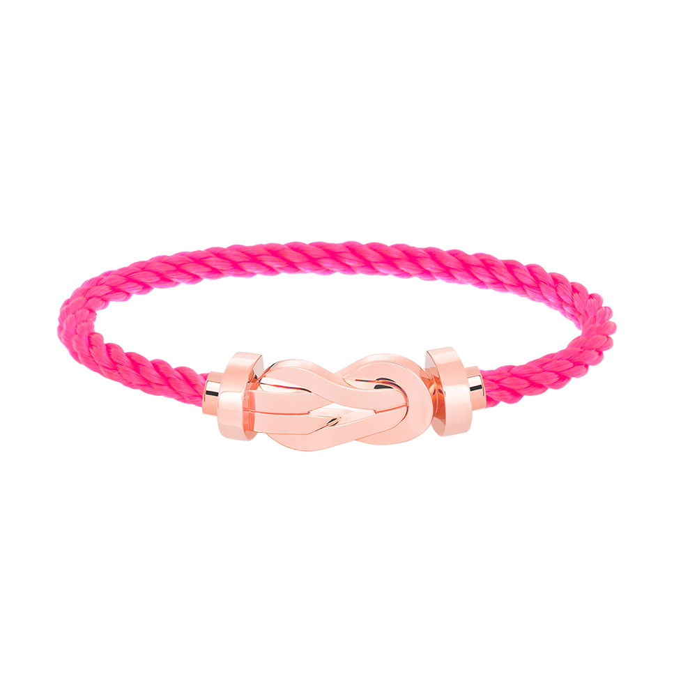 [Eterna Jewels]CHANCE LARGE 8 FIGURE BUCKLE NO DIAMOND BRACELET ROSE GOLD