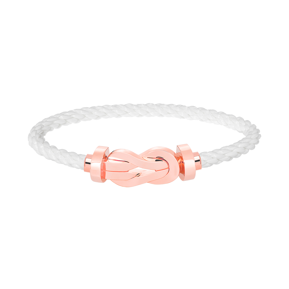 [Eterna Jewels]CHANCE LARGE 8 FIGURE BUCKLE NO DIAMOND BRACELET ROSE GOLD