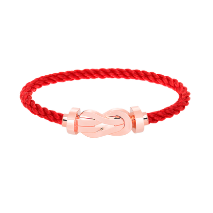 [Eterna Jewels]CHANCE LARGE 8 FIGURE BUCKLE NO DIAMOND BRACELET ROSE GOLD