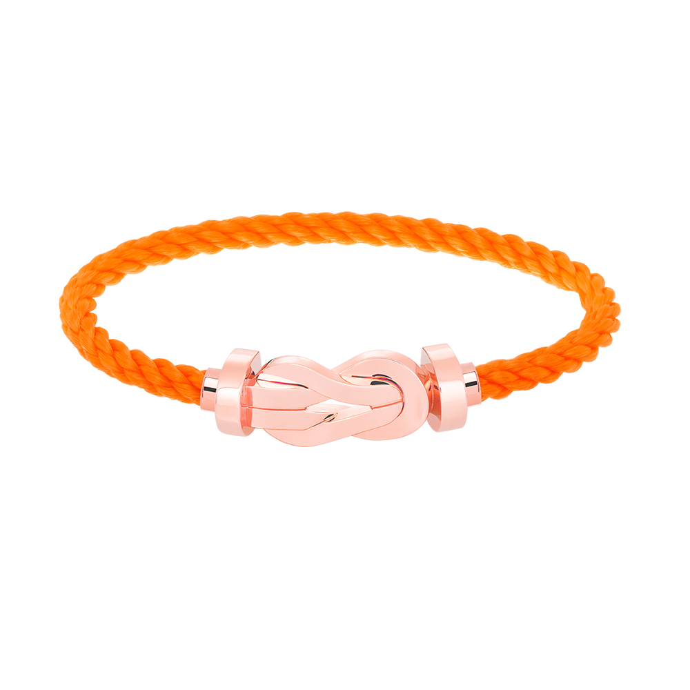[Eterna Jewels]CHANCE LARGE 8 FIGURE BUCKLE NO DIAMOND BRACELET ROSE GOLD