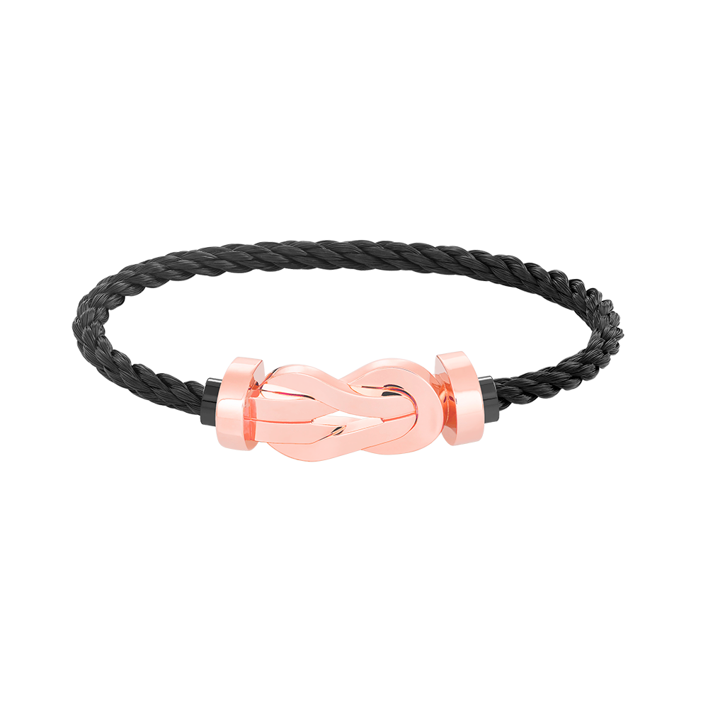 [Eterna Jewels]CHANCE LARGE 8 FIGURE BUCKLE NO DIAMOND BRACELET ROSE GOLD