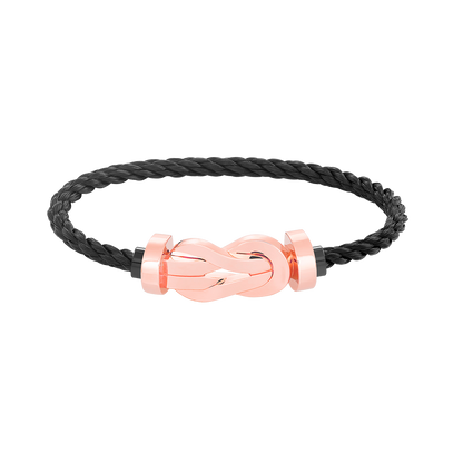 [Eterna Jewels]CHANCE LARGE 8 FIGURE BUCKLE NO DIAMOND BRACELET ROSE GOLD