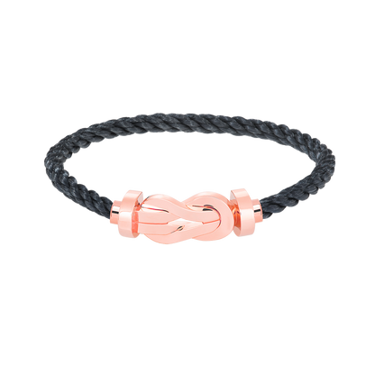 [Eterna Jewels]CHANCE LARGE 8 FIGURE BUCKLE NO DIAMOND BRACELET ROSE GOLD
