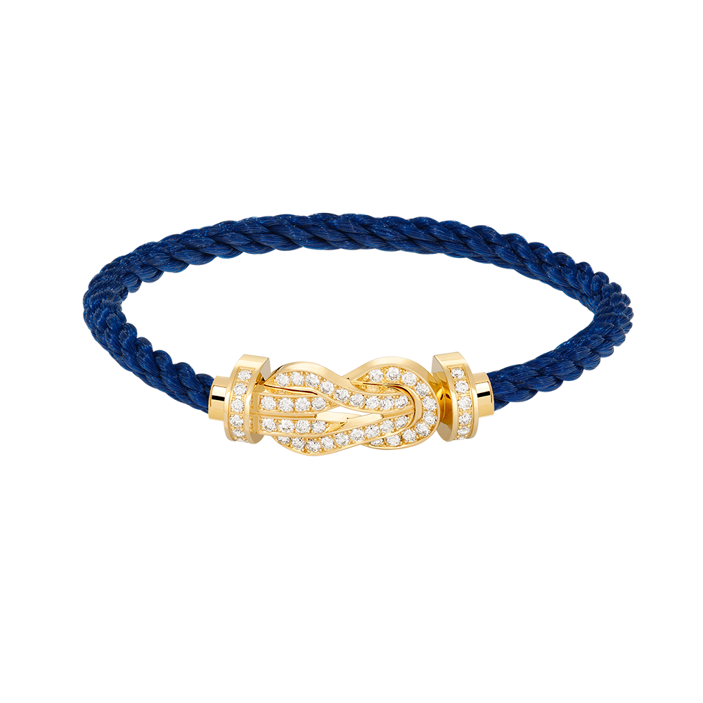 [Eterna Jewels]CHANCE LARGE 8 FIGURE BUCKLE FULLDIAMOND BRACELET GOLD