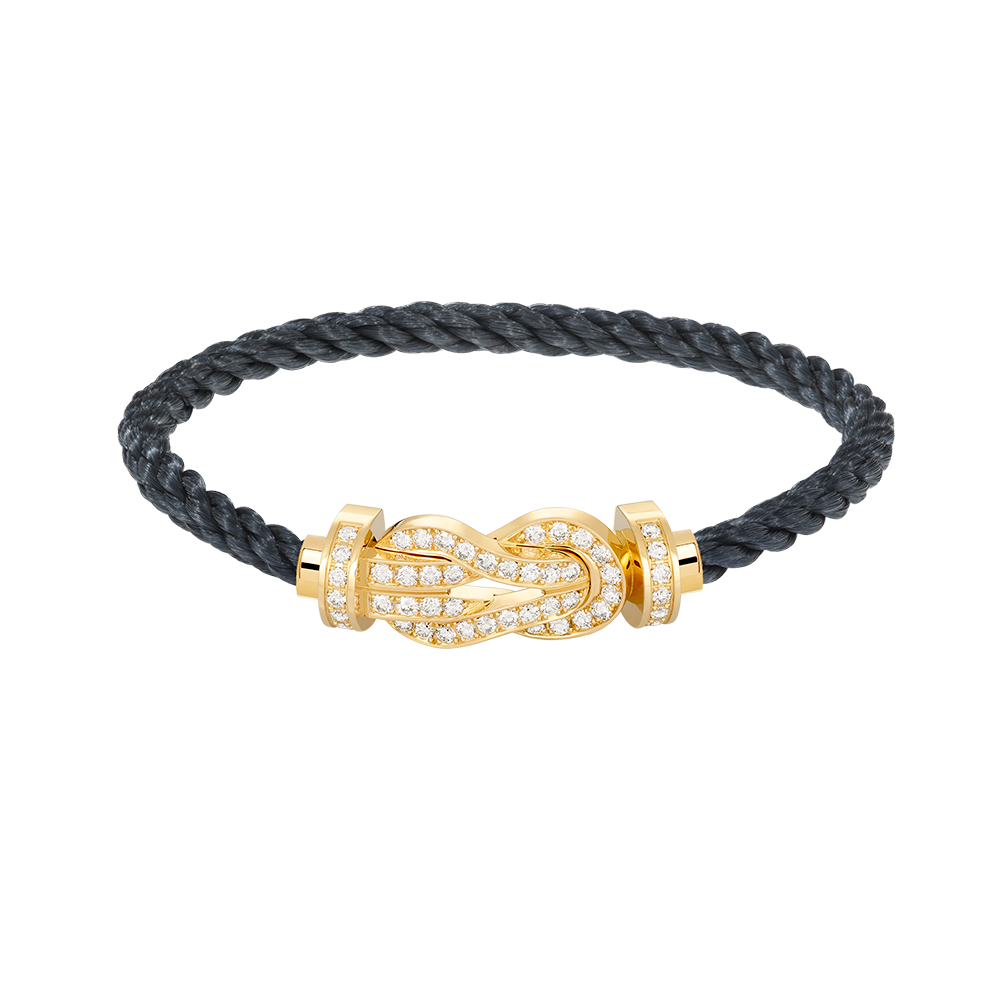 [Eterna Jewels]CHANCE LARGE 8 FIGURE BUCKLE FULLDIAMOND BRACELET GOLD