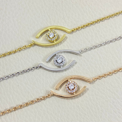 [Eterna Jewels]Lucky Eye Pave-Set Diamond Bracelet
