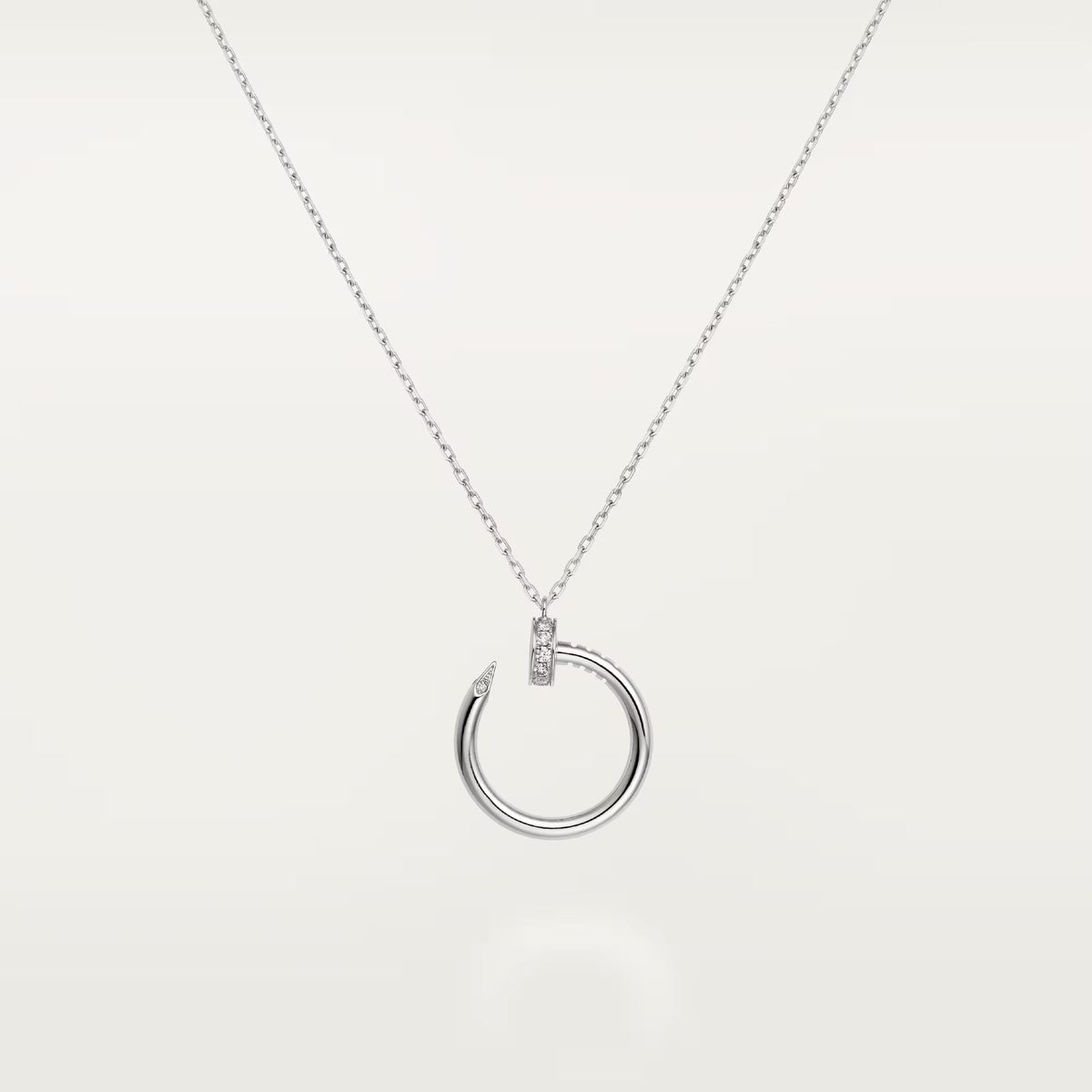 [Eterna Jewels]JUSTE NECKLACE HALF DIAMOND
