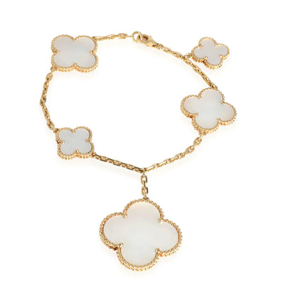 [Eterna Jewels]MAGIC CLOVER MOP GOLD BRACELET 5 MOTIFS