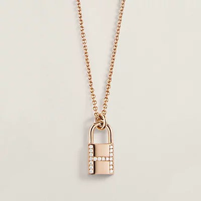 [Eterna Jewels]HM ADVANCED NICHE LOCK HEAD NECKLACE DIAMONDS
