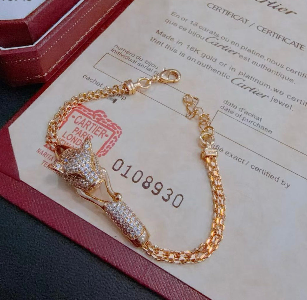 [Eterna Jewels Jewelry] PANTHERE  BRACELET DIAMONDS