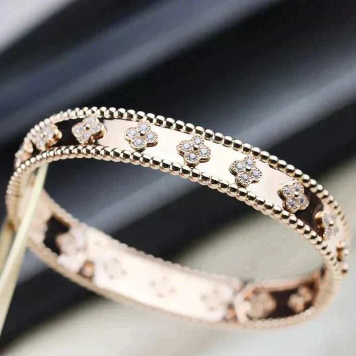 [Eterna Jewels]CLOVER BRACELET 8MM DIAMONDS