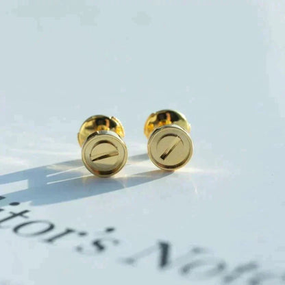 [Eterna Jewels]LOVE EARRINGS GOLD 10MM