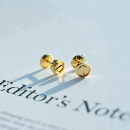 [Eterna Jewels]LOVE EARRINGS GOLD 10MM