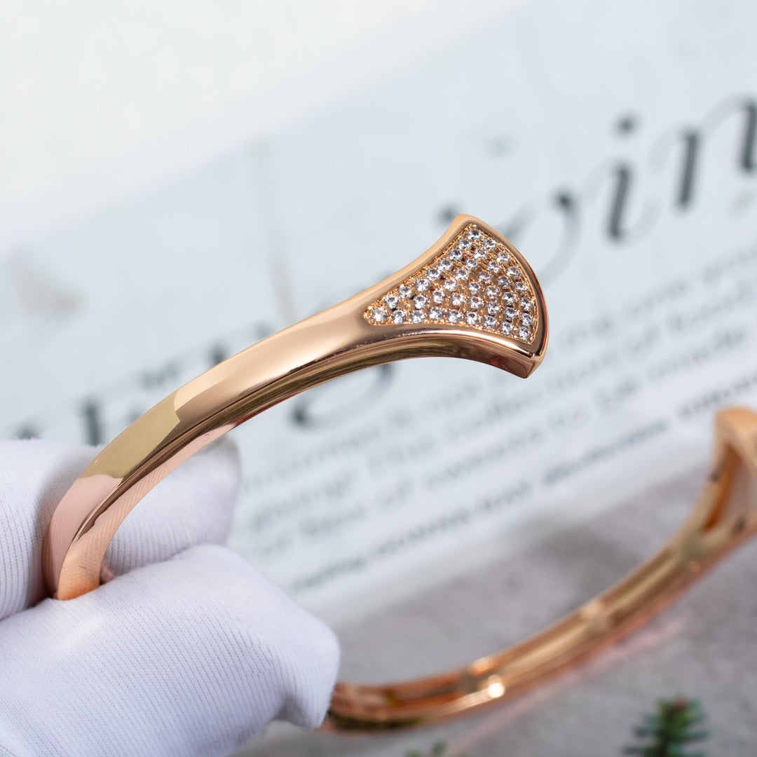 [Eterna Jewels]DREAM BRACELET OPEN PINK GOLD MOP DIAMOND
