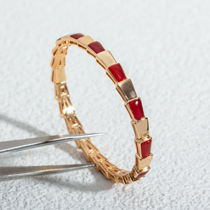 [Eterna Jewels]SERPENTI BRACELET PINK GOLD RUBELLITE