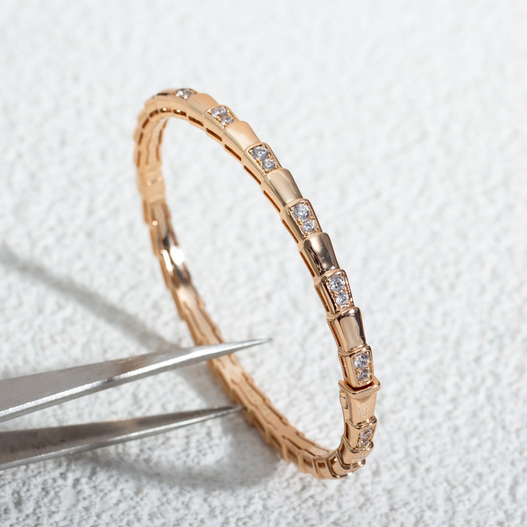 [Eterna Jewels]SERPENTI SMALL BRACELET PINK GOLD DIAMOND