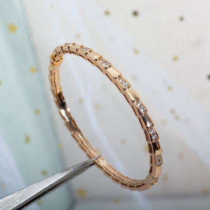[Eterna Jewels]SERPENTI SMALL BRACELET PINK GOLD DIAMOND