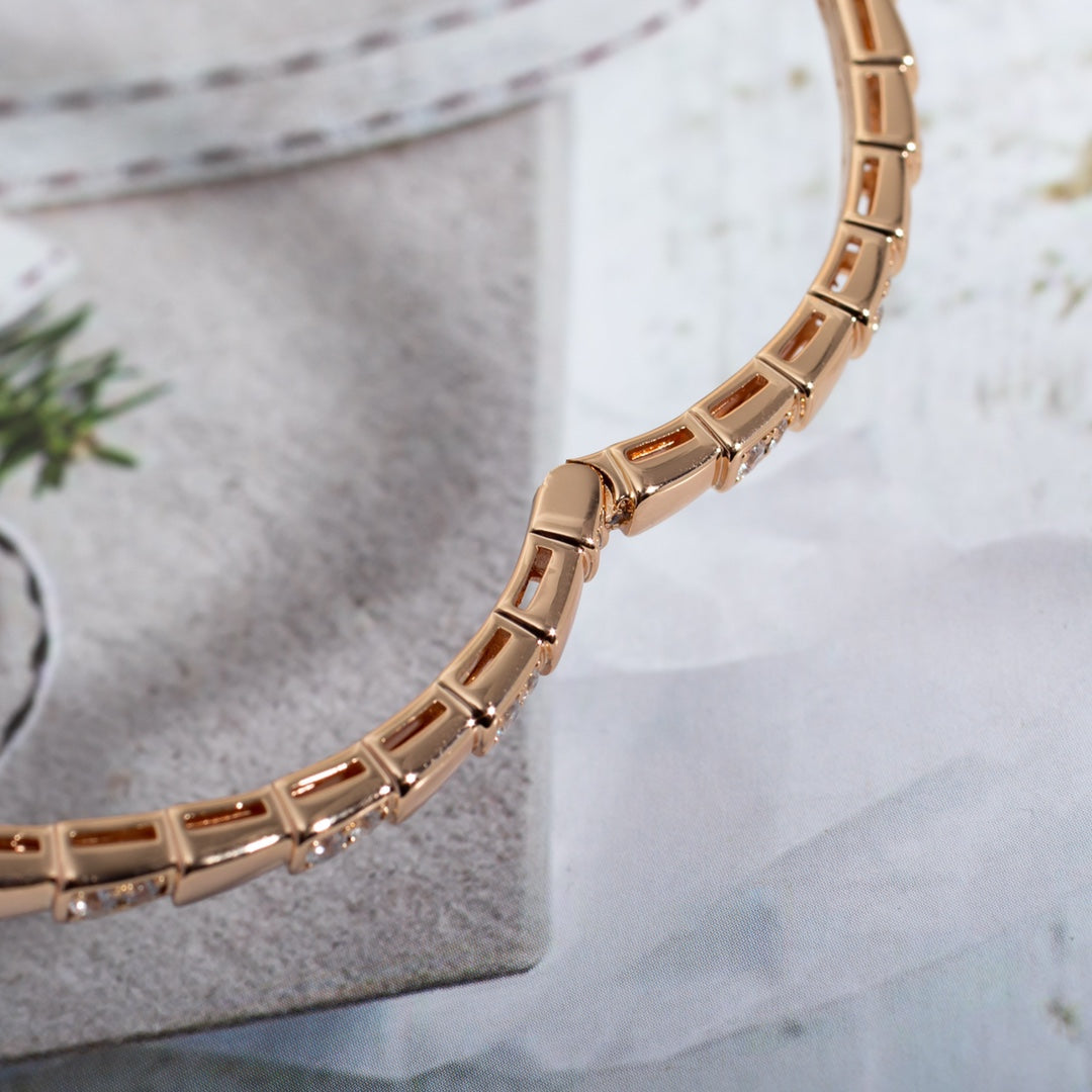 [Eterna Jewels]SERPENTI SMALL BRACELET PINK GOLD DIAMOND