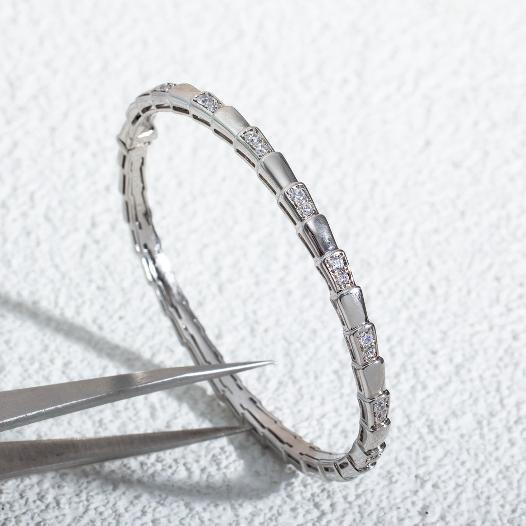 [Eterna Jewels]SERPENTI BRACELET SILVER DIAMOND