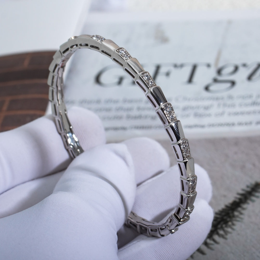 [Eterna Jewels]SERPENTI BRACELET SILVER DIAMOND