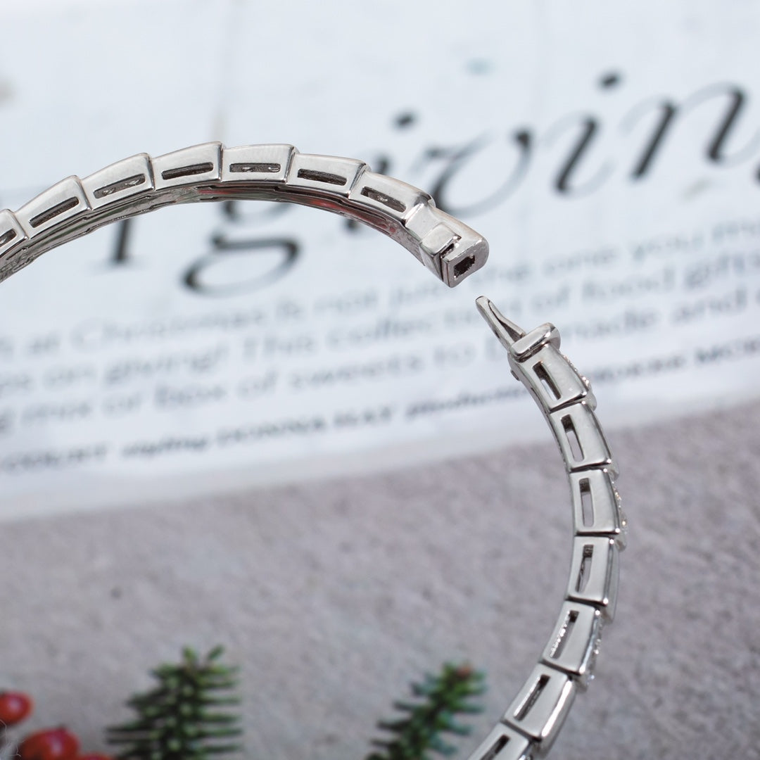 [Eterna Jewels]SERPENTI BRACELET SILVER DIAMOND
