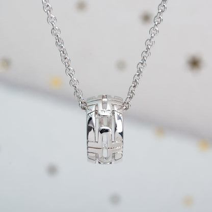 [Eterna Jewels]PARENTESI NECKLACE SILVER
