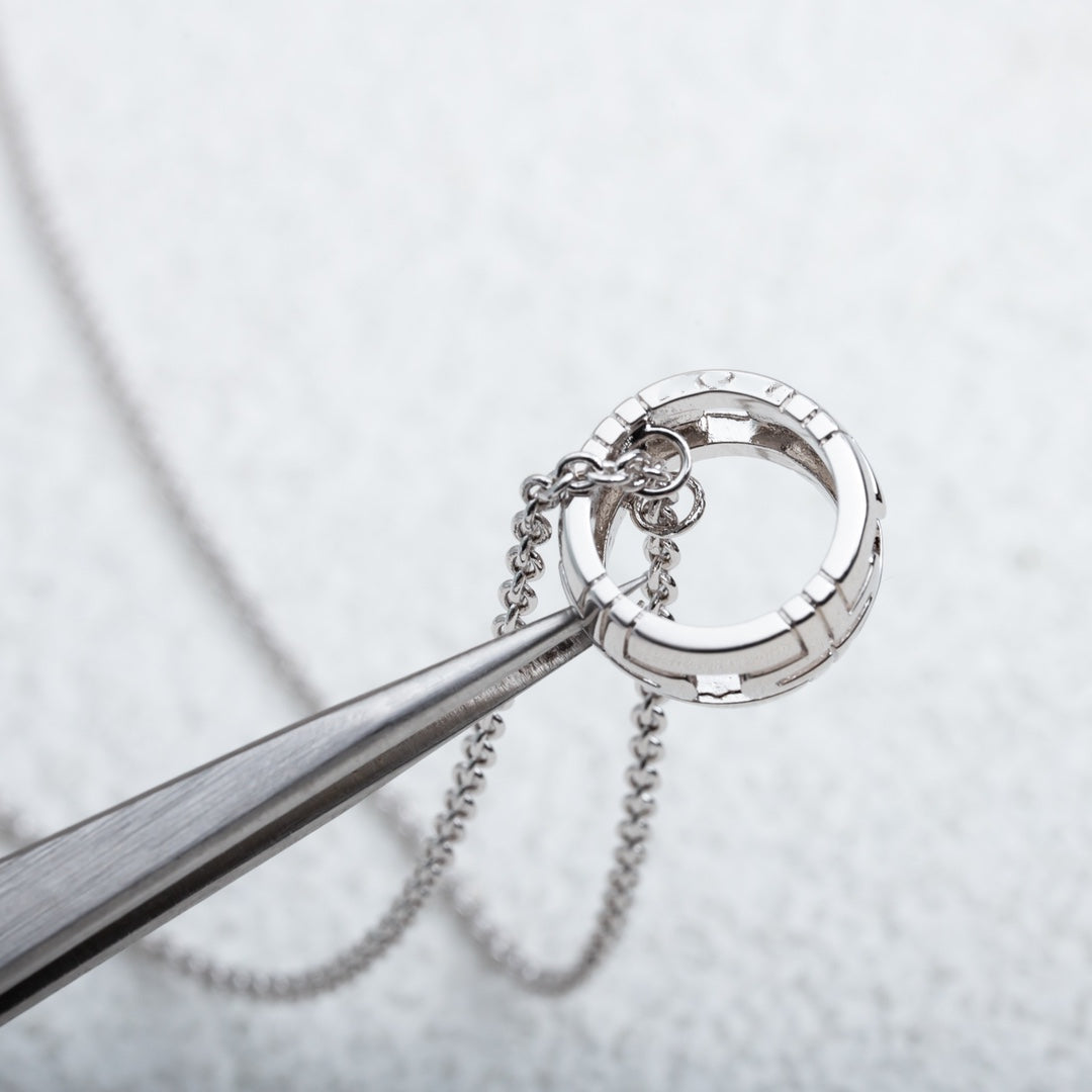 [Eterna Jewels]PARENTESI NECKLACE SILVER