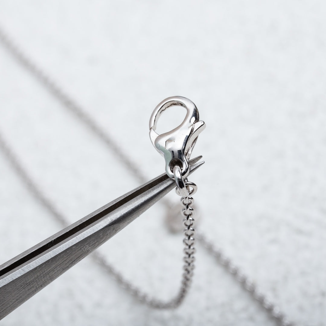 [Eterna Jewels]PARENTESI NECKLACE SILVER