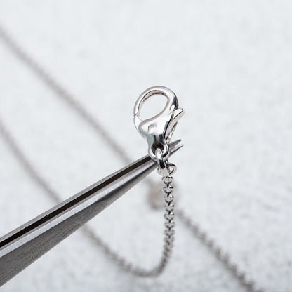 [Eterna Jewels]PARENTESI NECKLACE SILVER