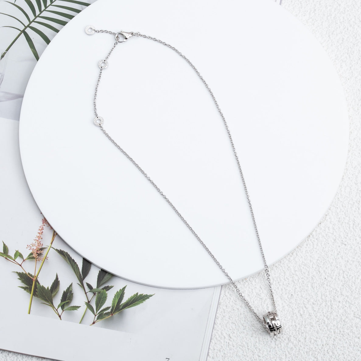 [Eterna Jewels]PARENTESI NECKLACE SILVER