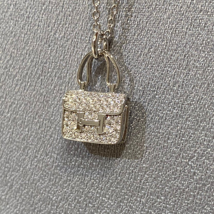 [Eterna Jewels]CONSTANCE PEDANT DIAMOND NECKLACE