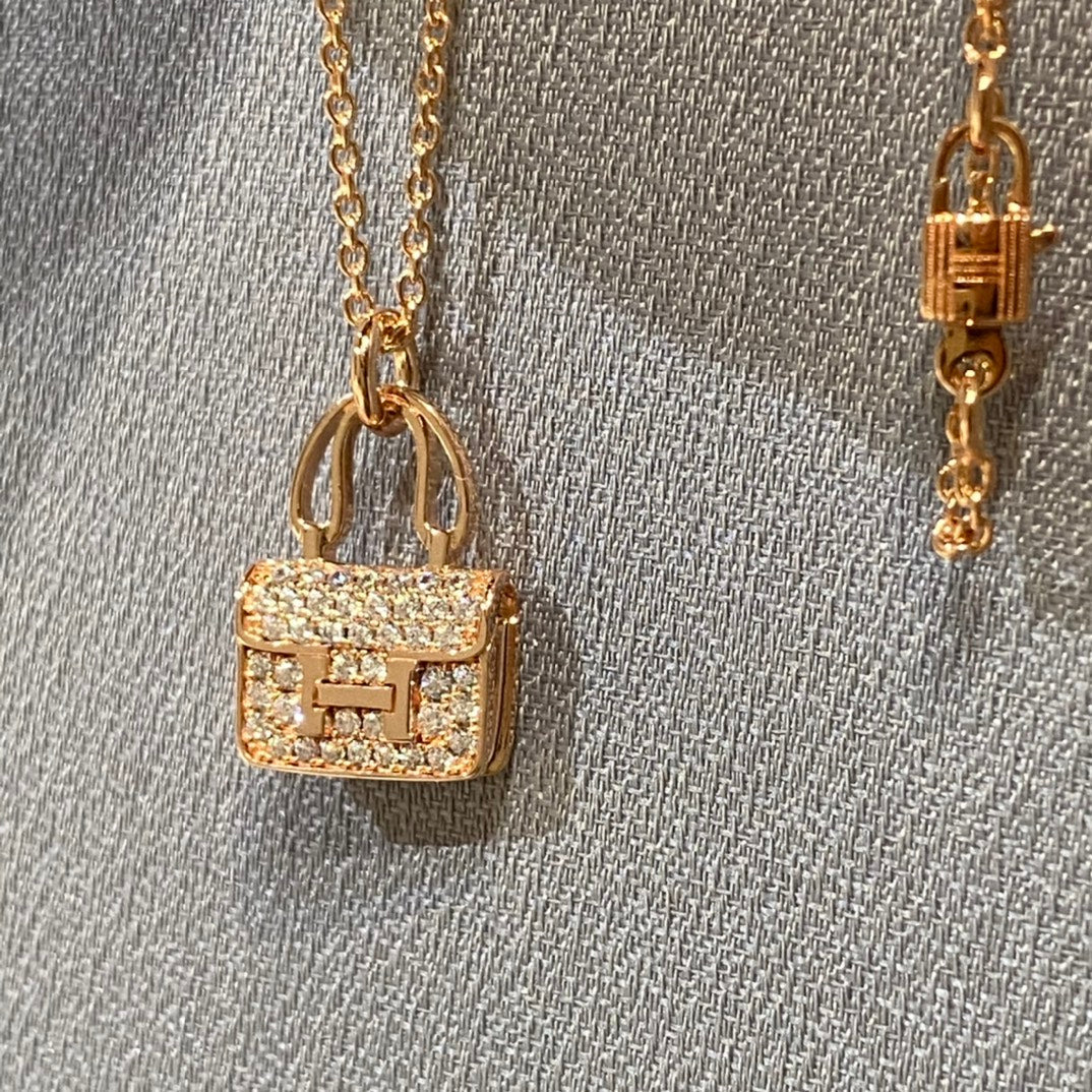 [Eterna Jewels]CONSTANCE PEDANT DIAMOND NECKLACE