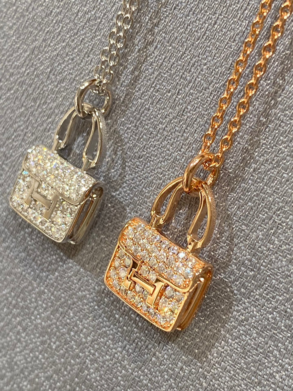 [Eterna Jewels]CONSTANCE PEDANT DIAMOND NECKLACE