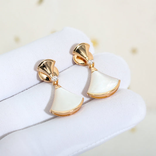 [Eterna Jewels]DREAM MOP PINK GOLD EARRINGS