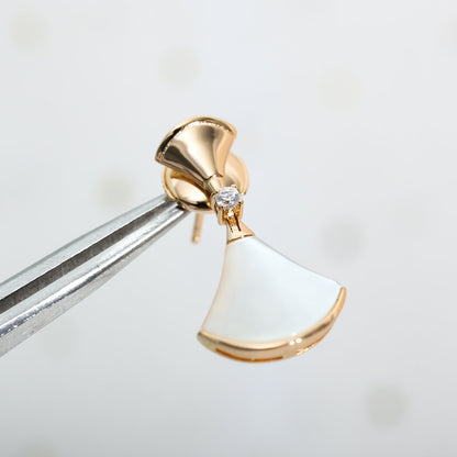 [Eterna Jewels]DREAM MOP PINK GOLD EARRINGS