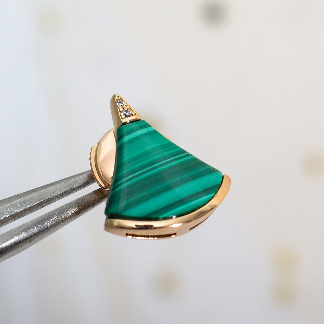 [Eterna Jewels]DIVAS DREAM EARRINGS PINK GOLD