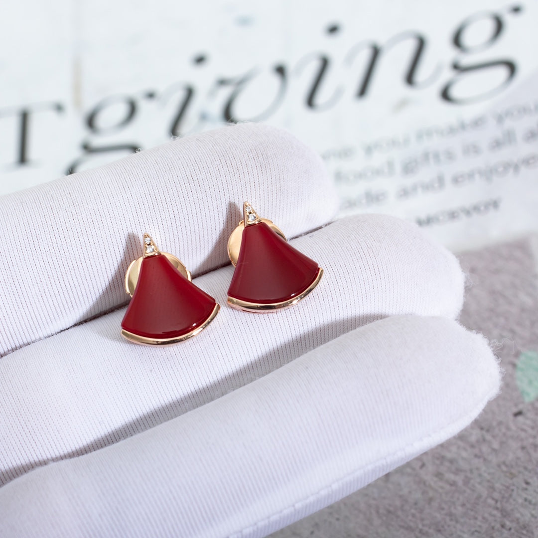 [Eterna Jewels]DIVAS DREAM EARRINGS PINK GOLD