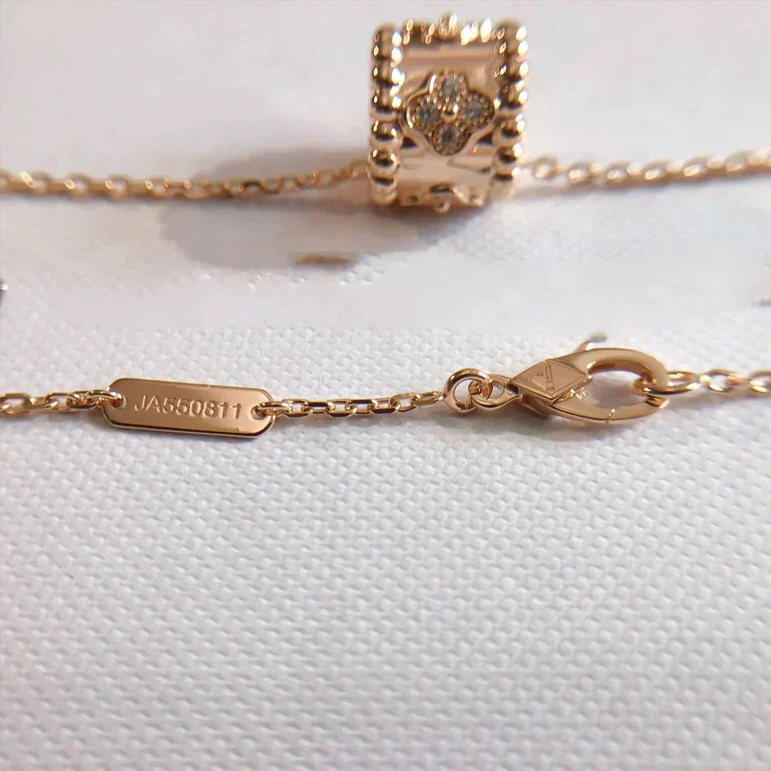 [Eterna Jewels]PERLEE PEDANT NECKLACE GOLD / ROSE GOLD