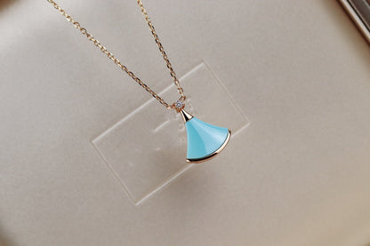 [Eterna Jewels]DREAM NECKLACE TURQUOISE PINK GOLD