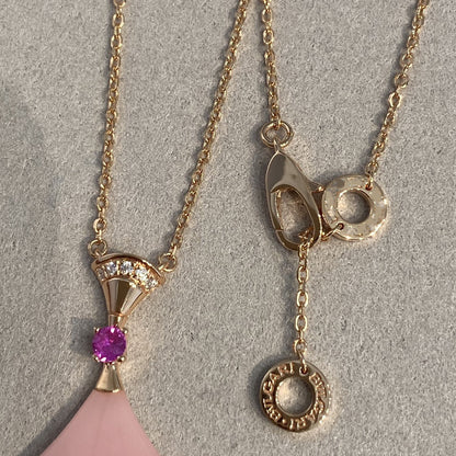 [Eterna Jewels]DREAM NECKLACE PINK OPAL