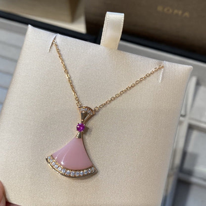 [Eterna Jewels]DREAM NECKLACE PINK OPAL