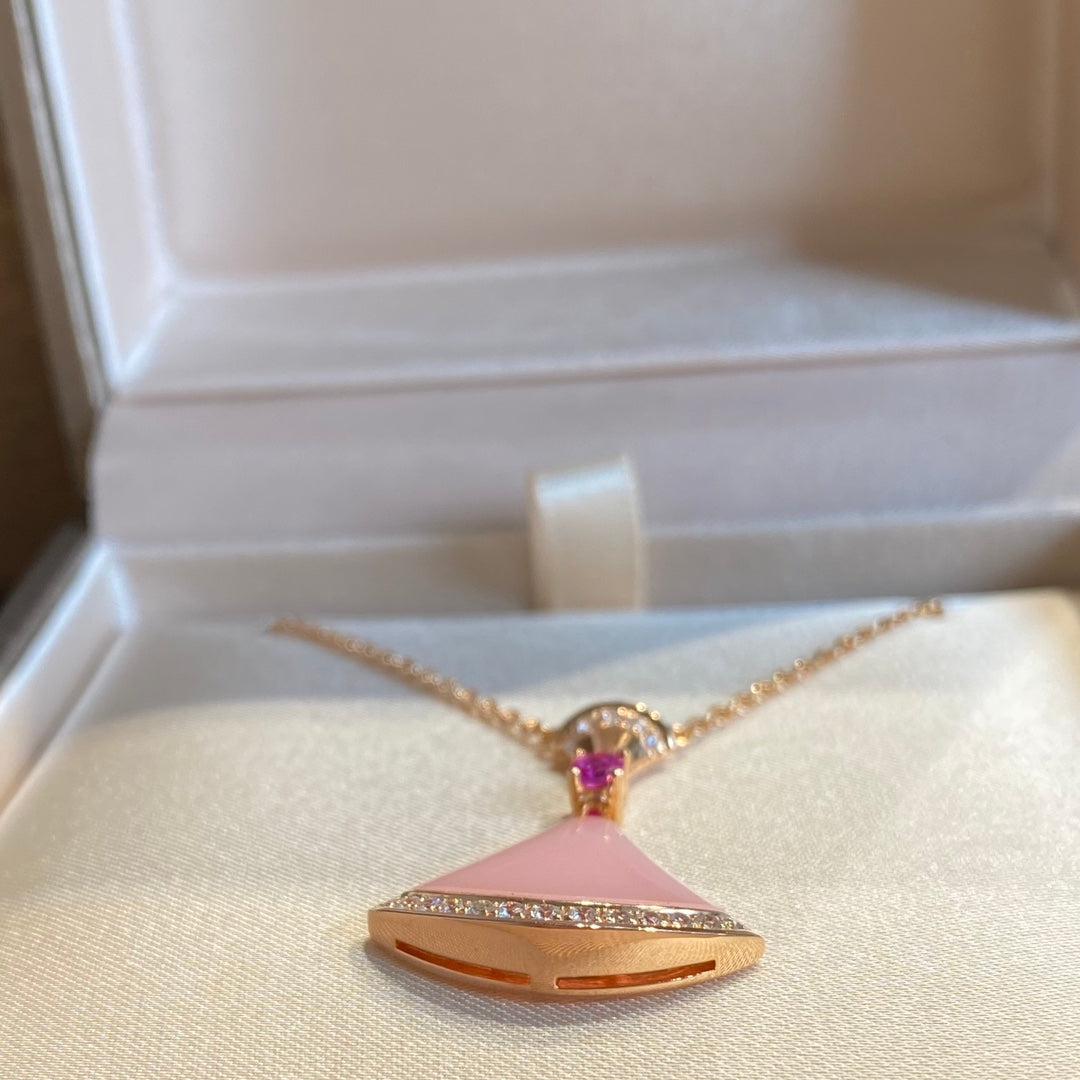 [Eterna Jewels]DREAM NECKLACE PINK OPAL