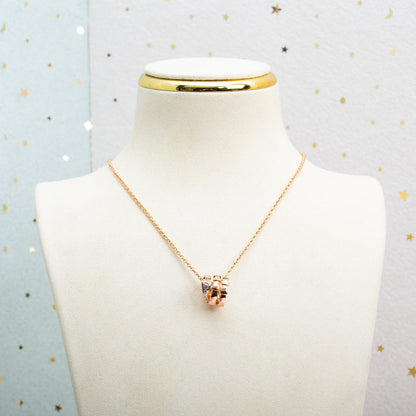 [Eterna Jewels]SERPENTI PINK GOLD NECKLACE DIAMOND