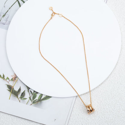 [Eterna Jewels]SERPENTI PINK GOLD NECKLACE DIAMOND