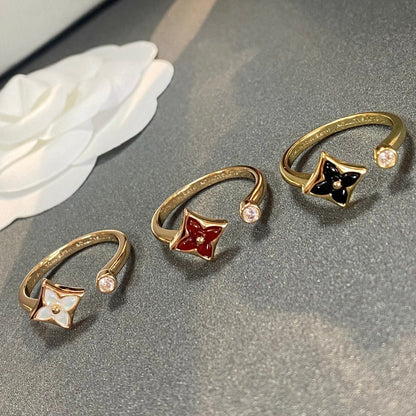 [Eterna Jewels]STAR 1 DIAMOND OPEN RING