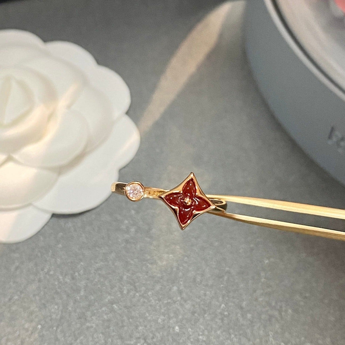 [Eterna Jewels]STAR 1 DIAMOND OPEN RING