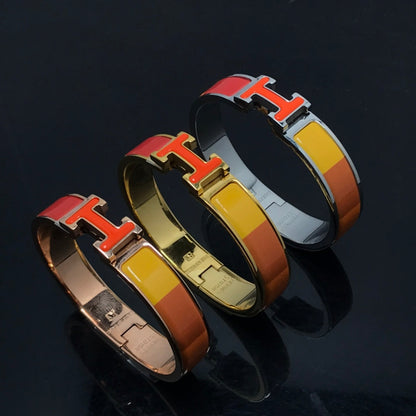 [Eterna Jewels]H BRACELET ORANGE RAINBOW CERAMIC