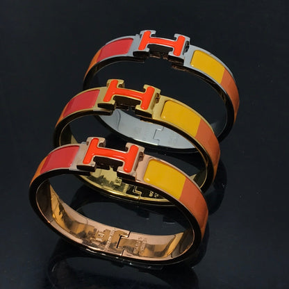 [Eterna Jewels]H BRACELET ORANGE RAINBOW CERAMIC