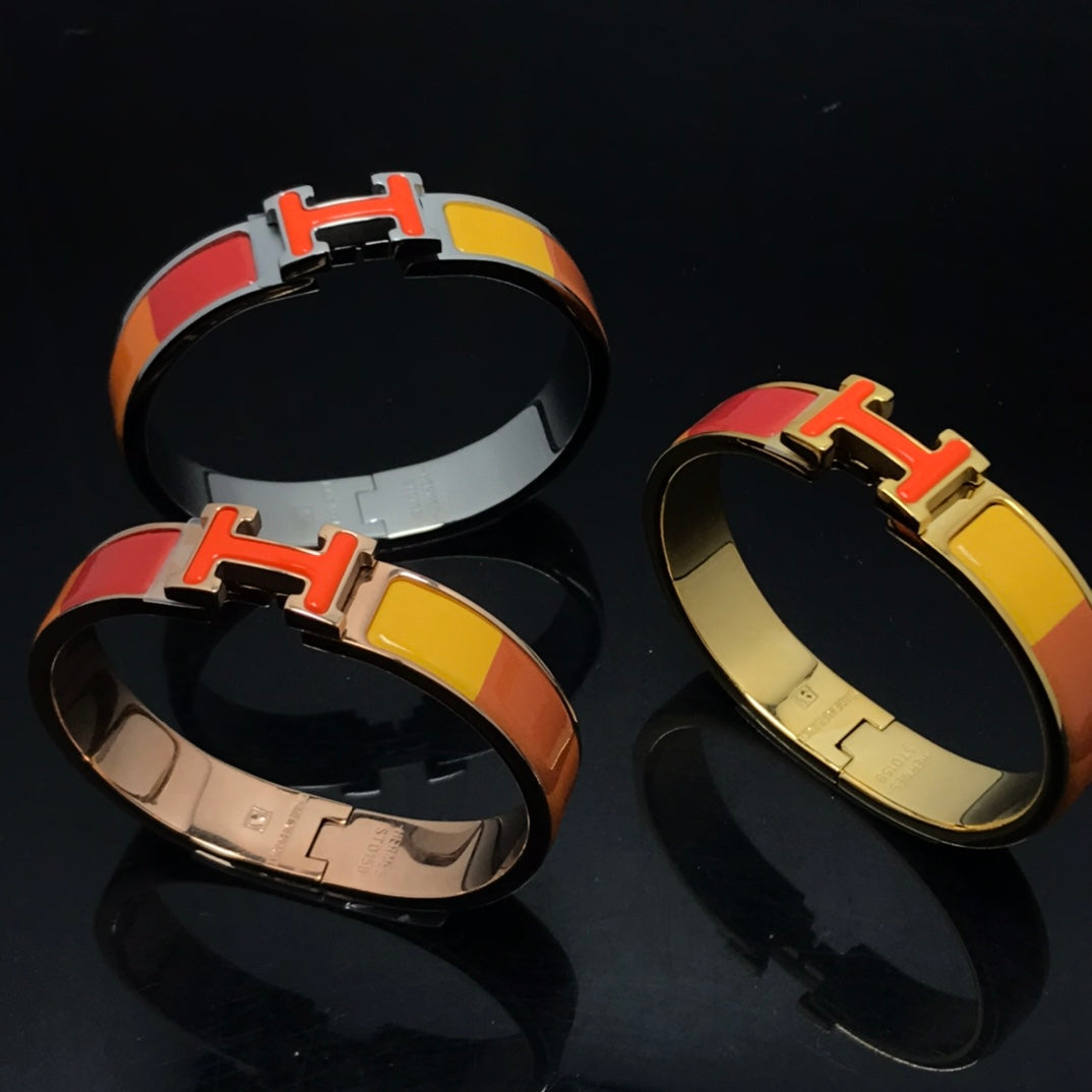 [Eterna Jewels]H BRACELET ORANGE RAINBOW CERAMIC